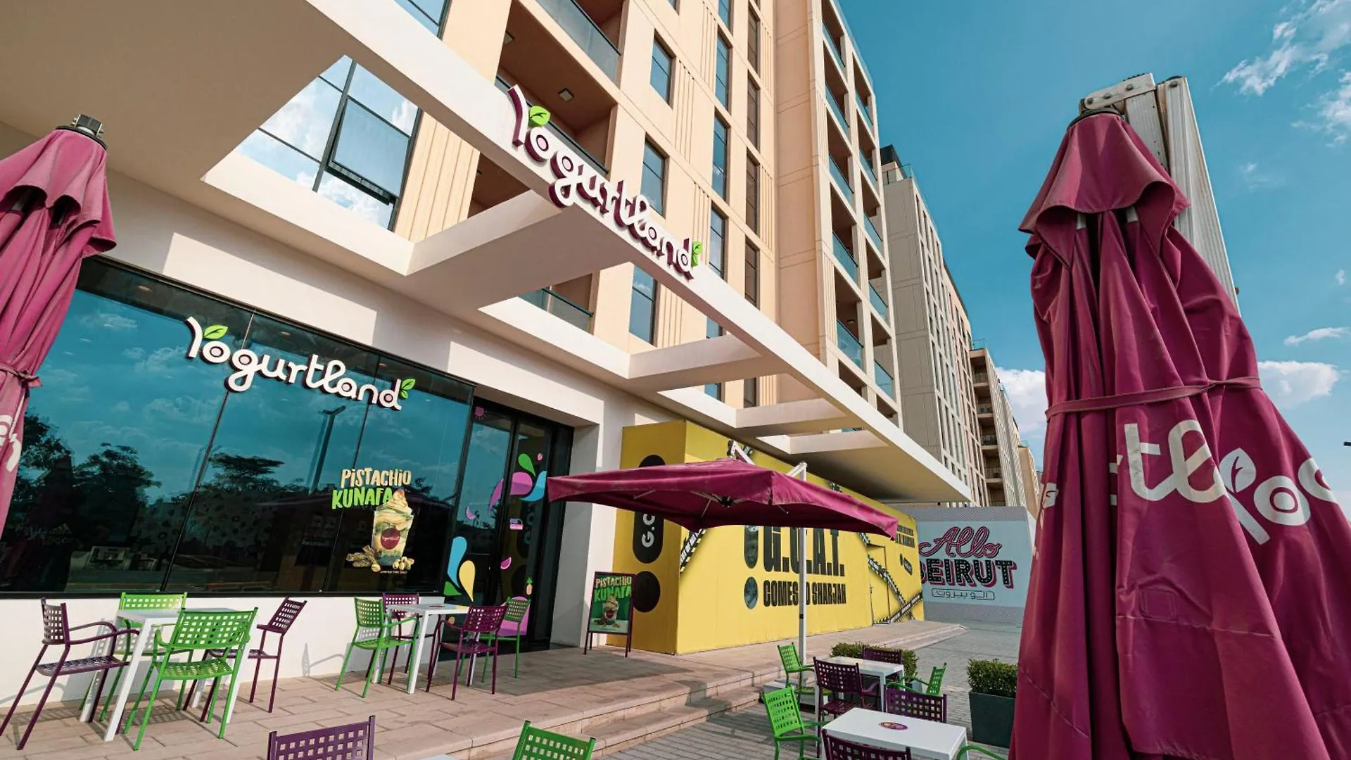 1Br Aesthetic Home By Blue Cloud Holidays Sharjah